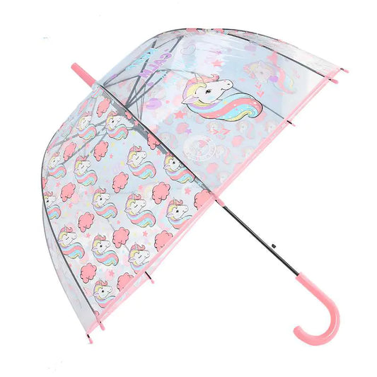 L. Unicorn Transparent Umbrella