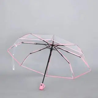 M. Transparent Automatic Folding Umbrella