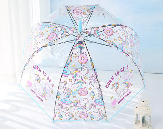 L. Unicorn Transparent Umbrella