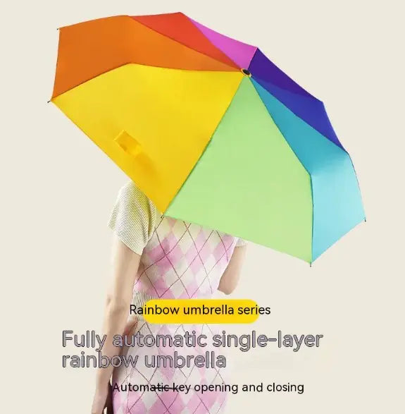 H. Automatic Rainbow Umbrella