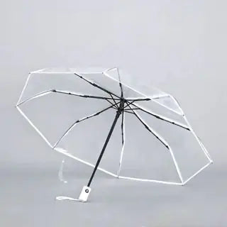 M. Transparent Automatic Folding Umbrella