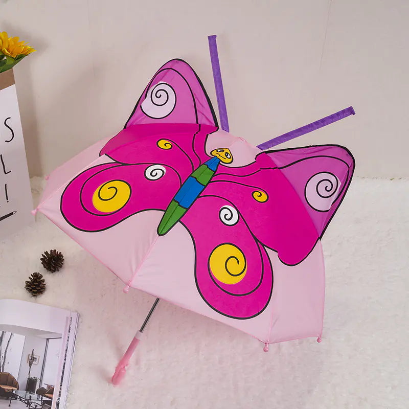K. Kids' Cartoon Umbrella