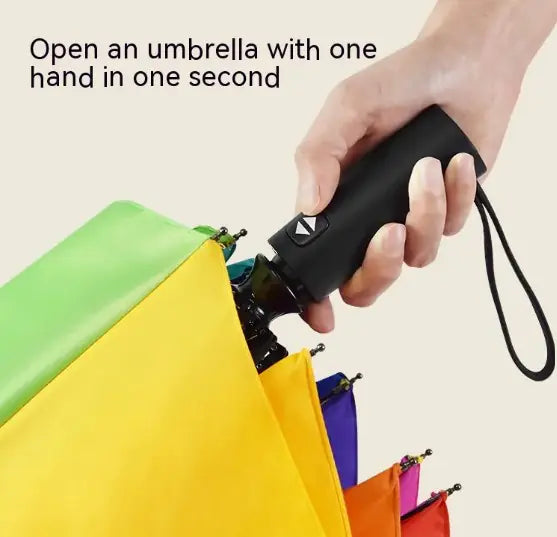 H. Automatic Rainbow Umbrella