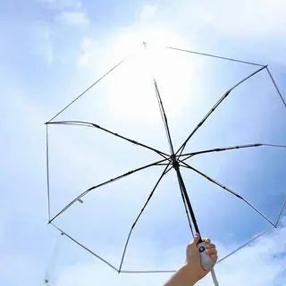 M. Transparent Automatic Folding Umbrella