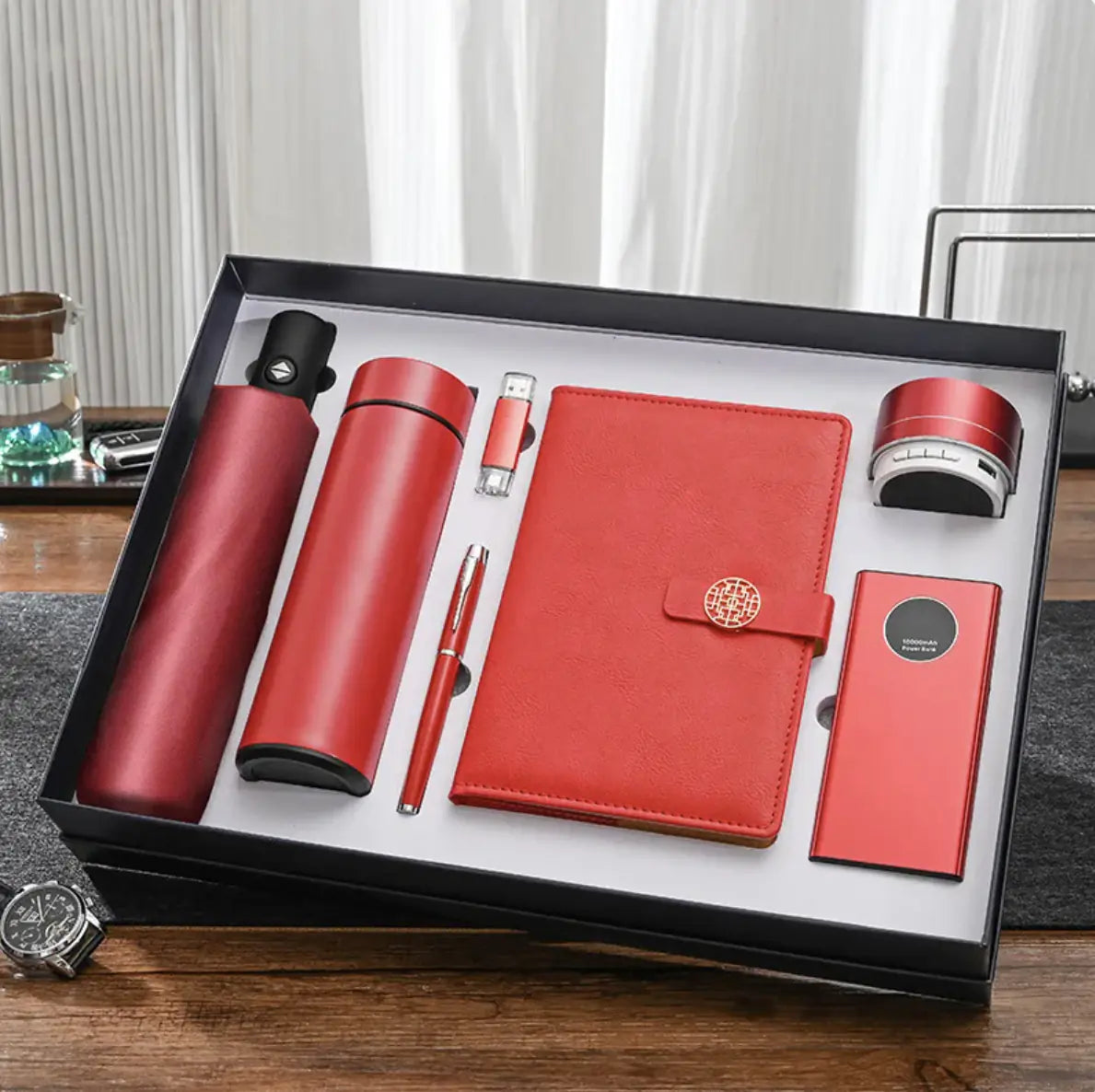 5. Business Gift Umbrella Set