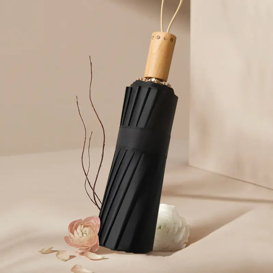 4. Retro Windproof UV-Resistant Umbrella