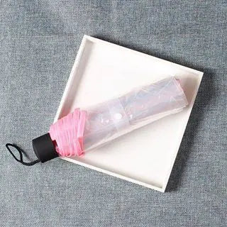 M.  Transparent Automatic Folding Umbrella
