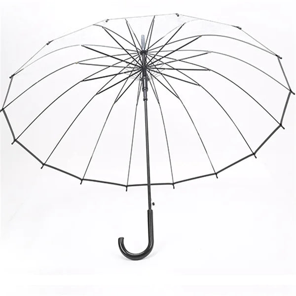 Transparent Long Handle Umbrella