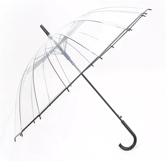 Transparent Long Handle Umbrella